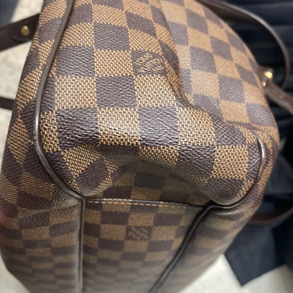 Louis Vuitton DAMIER EBENE EVORA MM